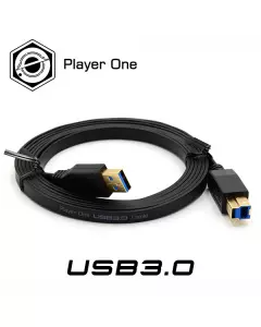 Player-One USB3.0 Cable 2 metros plano