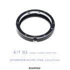 QHY - Adaptador para lentes Canon EF con QHY600M Short, QHY268M y CFW3 Large