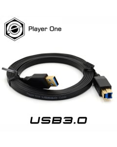 Player One - Cable USB3.0 2 metros plano